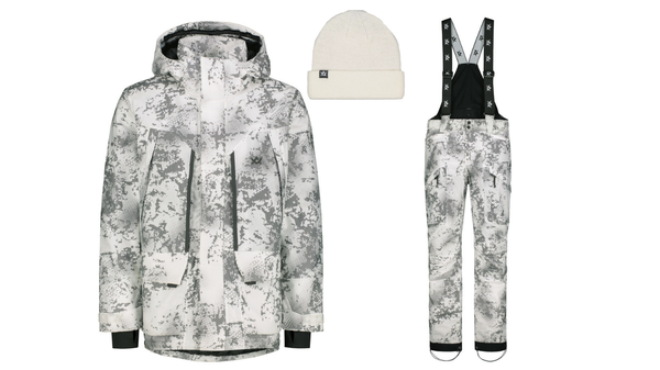 Alaska Tundra 2-osainen L&auml;mp&ouml;puku, Blindtech Snow Blur